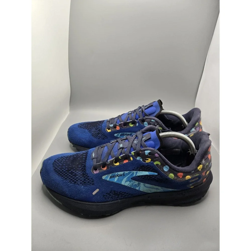 Brooks Launch 9 Running Shoes Mens 10 US Blue Bowl O' Cereal Trix 1103861D462